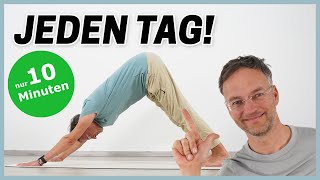 5 Dehnübungen die du JEDEN TAG machen solltest [upl. by Mcferren]