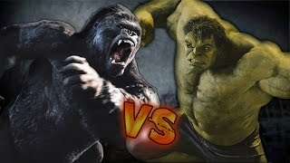 Hulk VS King Kong  Batalla de Rap  Rouchy  Español [upl. by Odlopoel895]