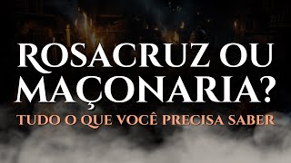 ROSACRUZ OU MAÃ‡ONARIA  RENASCENÃ‡A  ALQUIMIA  ESCOLA INICIÃTICA [upl. by Anderer920]