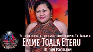 Emme Toala EteruPe fofola lou fala i Seoli written by Logoipule Tai TauaanaeDr Rome Production [upl. by Ysdnil]