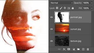 How to Open Images as Layers in Photoshop [upl. by Nostets670]