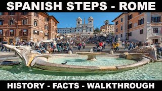 SPANISH STEPS IN ROME ITALY [upl. by Naamann]