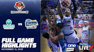 Phoenix vs Magnolia highlights  PBA Season 48 Commissioners Cup  Nov 12 2023 [upl. by Caddaric964]