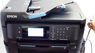 How to install a CISS for Epson WF7720 WF7715 WF7710 [upl. by Sabra]