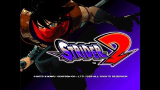 Strider 2  CAPCOM 1999  Arcade Gameplay [upl. by Jahncke593]