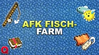 Minecraft  Automatische Fischfarm  Quick Tutorial 115 [upl. by Nelo686]