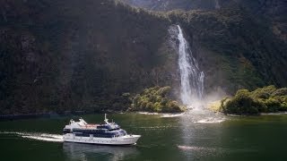 Milford Sound Scenic Cruises  Real Journeys New Zealand [upl. by Akessej281]