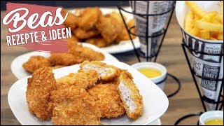 Perfekte quotChicken Nuggetsquot selber machen  Knusprig innen saftig [upl. by Arie]