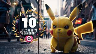 TOP 10 Jeux AR en Réalité Augmentée Mobile 2024 [upl. by Lleryt]