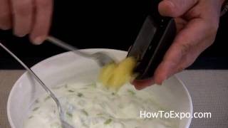 Tzatziki  How to Make Tzatziki Sauce Recipe  Yogurt  Cucumber  Garlic Dip [upl. by Tullius]