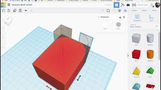 Tinkercad  How to filletround an edge [upl. by Obola]