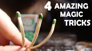 4 Amazing Magic Tricks With Everyday Objects [upl. by Elleiram]