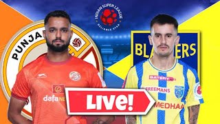 PUNJAB FC VS KERALA BLASTERS ISL MATCH WATCHALONG LIVE [upl. by Nail]