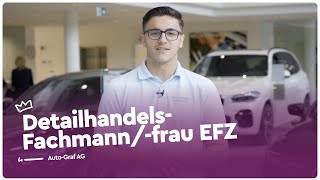 Die Ausbildung als Detailhandelsfachmannfrau EFZ Automobil AfterSales  Lehrstellenvideo  Yousty [upl. by Attenor996]