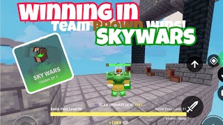 How To Win Every Skywars Match You Play…Roblox Bedwars [upl. by Intisar]