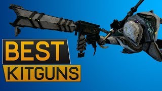 Warframes BEST Kitgun Combinations [upl. by Auqkinahs]