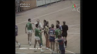 Handball 1987  Finale Jeux Méditerranéens ALG  FRA  Sport En Mémoire [upl. by Boyse838]