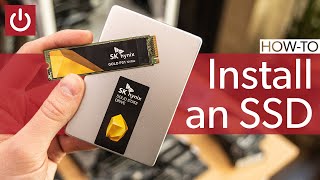 How to Install An SSD in a PC [upl. by Phipps]