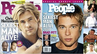 All sexiest man alive winners Then and now with age [upl. by Atnoved]