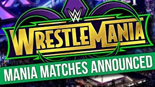 Two Big WrestleMania Matches Announced  All In PPV Venue Revealed [upl. by Yetsirhc722]