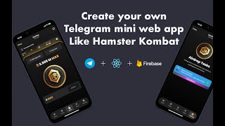 How to Create Telegram mini web app Like Hamster Kombat [upl. by Eetsirk]