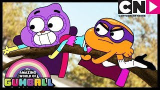 Gumball  Gumball The Optimistic Superhero  Cartoon Network [upl. by Magdala592]