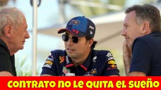 Checo Pérez no se preocupa por renovar contrato con Red Bull Ahora buscará podio del GP de Miami [upl. by Torr]