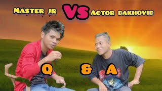 MASTER JANGROSE IN DAKHOVID LAILEN ACTOR INTERVIEW ABOL NA TALK SHOW CHOMCHA [upl. by Atilamrac]