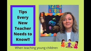 Tips Every New Teacher Needs to Know When Teaching Young Children [upl. by Aihtnis]