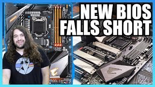 Gigabytes Disappointing Z390 BIOS quotOverhaulquot [upl. by Repohtsirhc792]