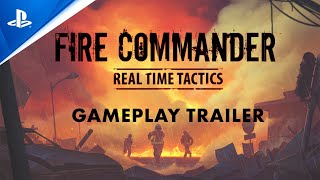 Fire Commander  Extended Gameplay Trailer  PS5 PS4 [upl. by Cordova]