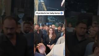 PREGNANT Kiara Advani Protects Her Baby Bump In Crowd 🧿  shorts pregnancy baby [upl. by Crissy196]