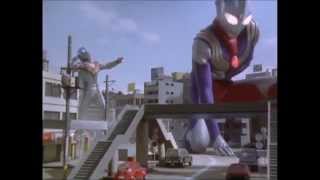 Good vs Evil Ultraman Tiga vs Evil Tiga [upl. by Cloris]