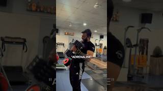 DOPAMINE VS ADRENALINE 🧬 motivation gym gymmotivation likeforlikes support bicepsworkout [upl. by Alver]