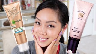 Korean BB Cream Etude House Vs American BB Cream Garnier  itsjudytime [upl. by Rudwik]