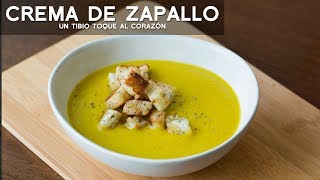 CREMA DE ZAPALLO  COMIDA PERUANA  ACOMERPE [upl. by Akemak769]