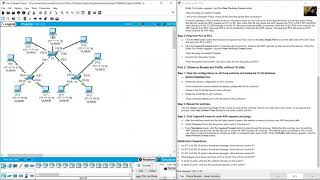 328 Packet Tracer  Investigate a VLAN Implementation [upl. by Lainey427]