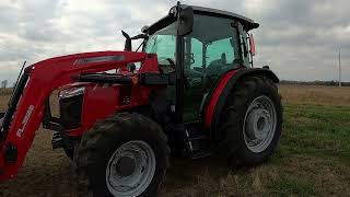 Massey Ferguson 4700 Dyna 2 In The Cab [upl. by Atived]