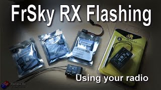 RC Tips Flashing FrSky reciever firmware using the radio reupload [upl. by Ruscio]