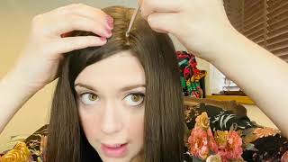 Customising my Uniwigs Melanie Human Hair Topper [upl. by Lightfoot]