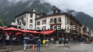 Chamonix Village Center in Summer France  allthegoodiescom [upl. by Atidnan]