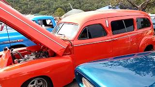 1948 ORANGE CADILLAC HEARSE [upl. by Arrej]