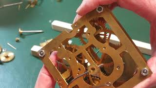 Assembling and Adjusting a Count Wheel Based Hubert Herr Cuckoo Clock [upl. by Letrice]