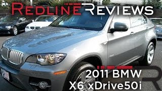 2011 BMW X6 xDrive50i Walkaround Review and Test Drive [upl. by Avner]