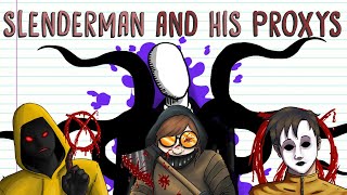 SLENDERMAN AND HIS PROXYS  TOP Draw My Life [upl. by Oeniri]