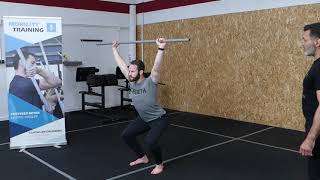 Overhead Squat Test  Mobility Test [upl. by Gwendolin]