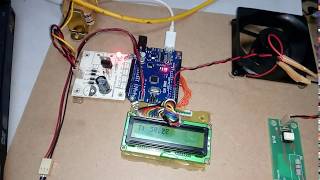 Temperature Based Fan Speed Control And Monitoring Using Arduino [upl. by Aneekas606]