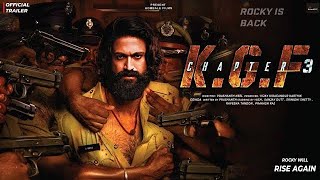 KGF Chapter 3  Concept Trailer HINDI  Yash  Raveena Tandon  NTR  Prashanth Neel  2025 [upl. by Avehs138]