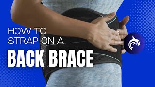 How to Properly Strap on a LSO Back Brace  StepbyStep Guide [upl. by Wertheimer]