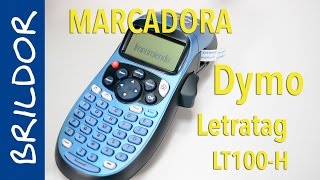 Etiquetadora Dymo Letratag LT100H [upl. by Barber]